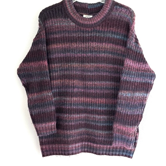 a.n.a Striped Multicolor Sweater - Picture 2 of 3